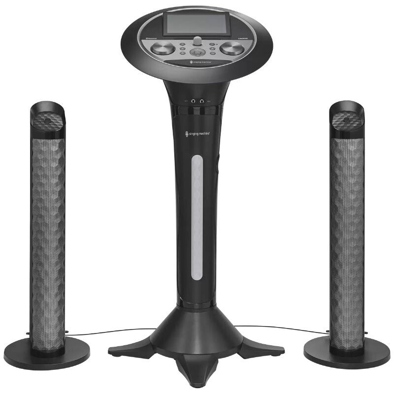 Carnaval The Singing Machine Complete Karaoke Two Mics Disco Lights Rechargeable