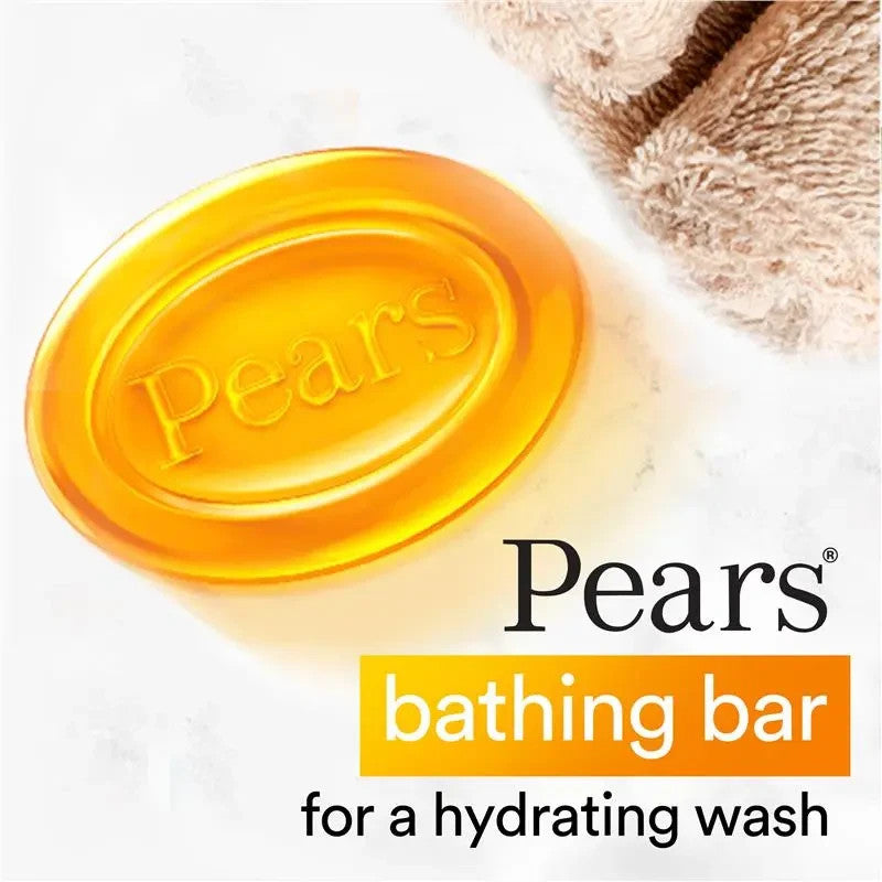 20x 125g Pears Amber Transparent Body Soap Gentle Care Dermatologist Tested Skin