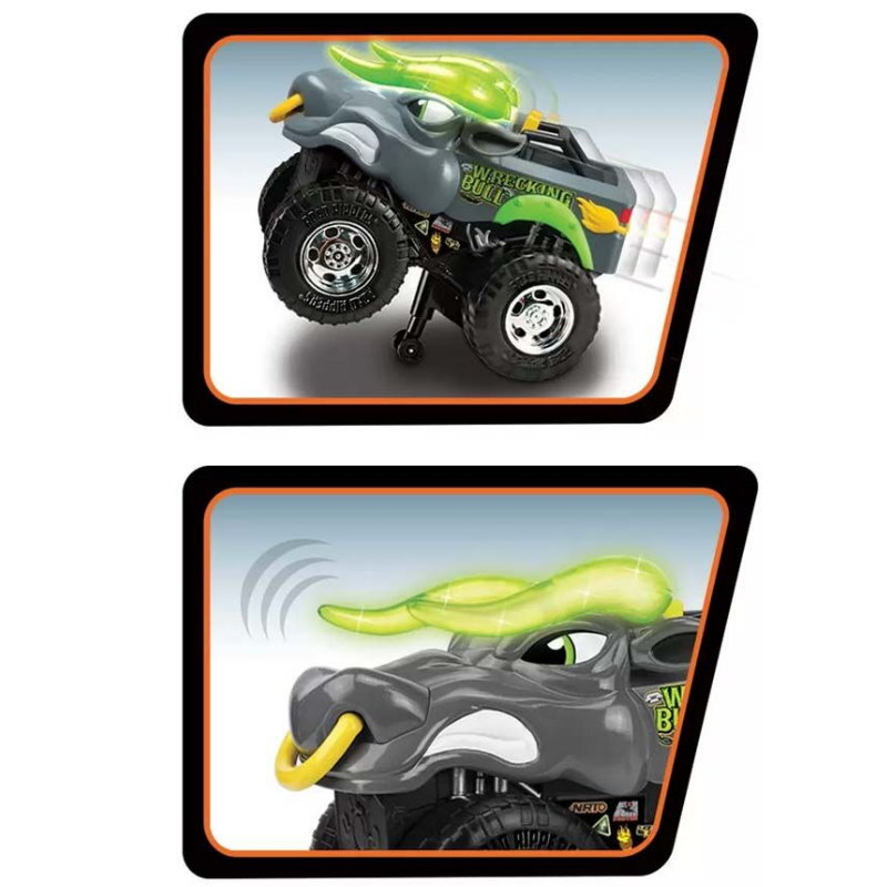 Nikko Road Rippers Wheelie Monsters Bull & Illuminator or Afterburner