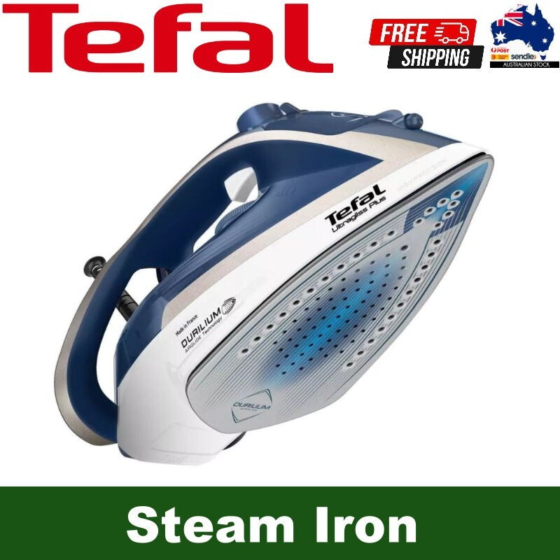 TEFAL Ultraglide Plus 2400W Powerful Steam Iron 270 ml, Sanitize and Refresh