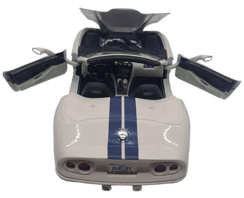 Maisto 1:18 Scale 1999 Special Edition Shelby Series One White Die Cast Car