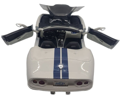 Maisto 1:18 Scale 1999 Special Edition Shelby Series One White Die Cast Car