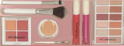 MCoBeauty The Ultimate 14 Piece Beauty Make Up Collection - Make Your Own Lip