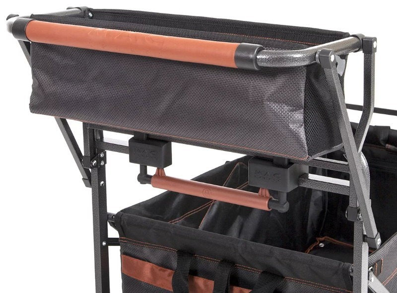 MacSports XXL Heavy Duty Collapsible Outdoor Push Pull Folding Wagon All Terrain