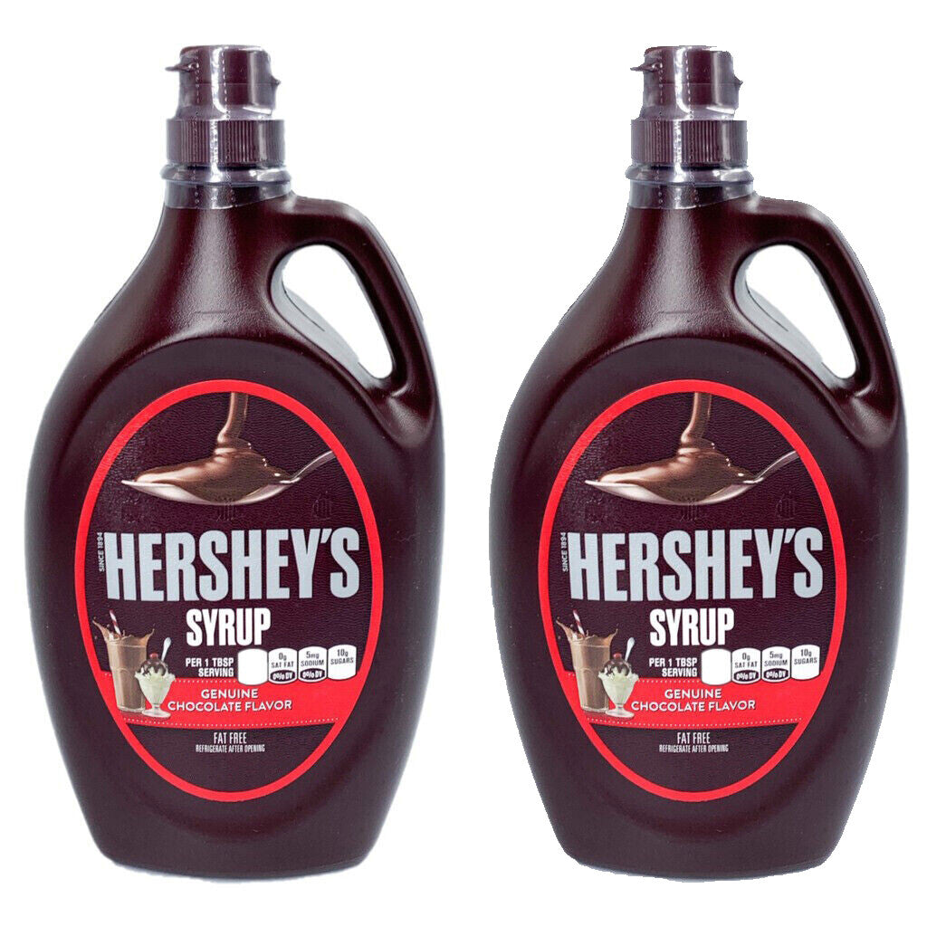 Hershey's Chocolate Flavor Syrup Desert Shakes Ice Cream Milkshake Topping 425g