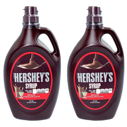 Hershey's Chocolate Flavor Syrup Desert Shakes Ice Cream Milkshake Topping 425g