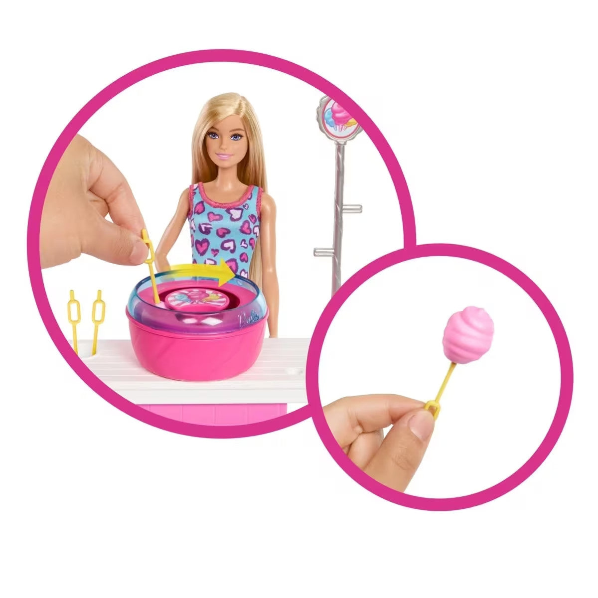 Barbie Mysteries Beach Detectives Barbie 'Malibu' Treats and Game Booth Playset