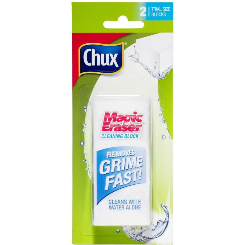 Chux Magic Eraser Spot Cleaner Cleaning Block Removes Grime Mark