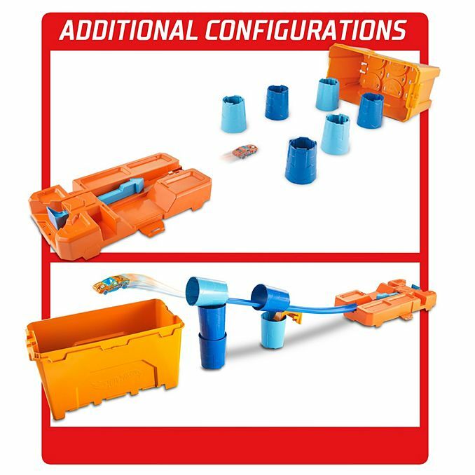 Hot Wheels Track Builder Barrel Box 1 Extra Cars Perfect Car Collection GCF91