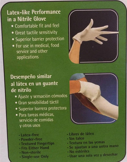 Multi Purpose Nitrile Exam Protective Glove Latex Free 200 Disposable Size S M L