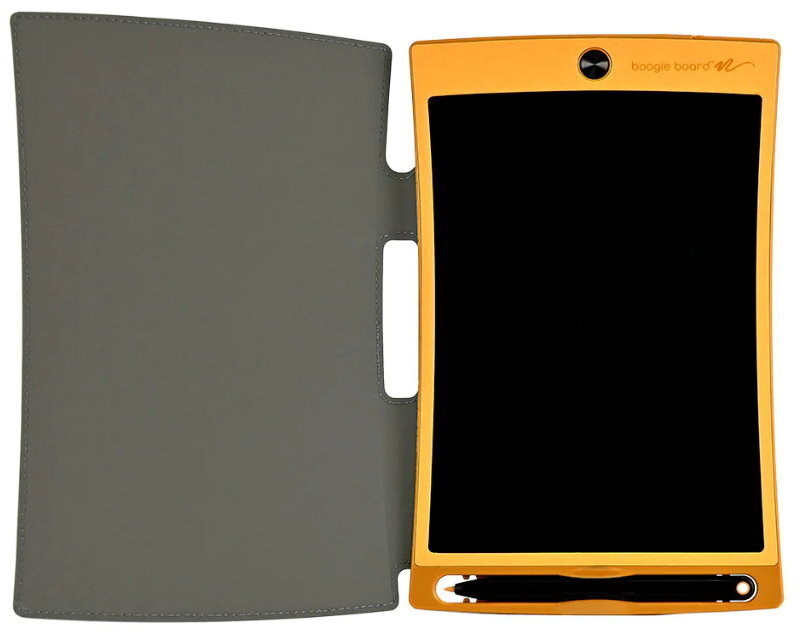 Boogie Board 8.5" Jot Reusable Writing Tablet with Protective Folio, Magnets