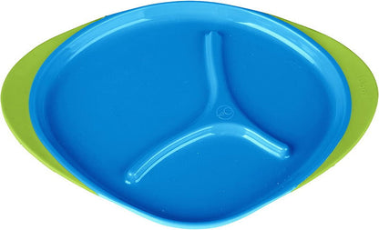 b.box Toddler Feeding Set Divided Plate, Sippy Cup, Cutlery Set - Self Training