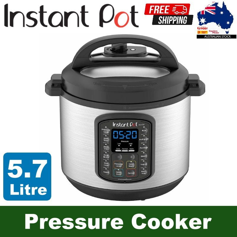 Instant Pot SV 9-in-1 Multi Use Pressure Cooker 5.7 Litres