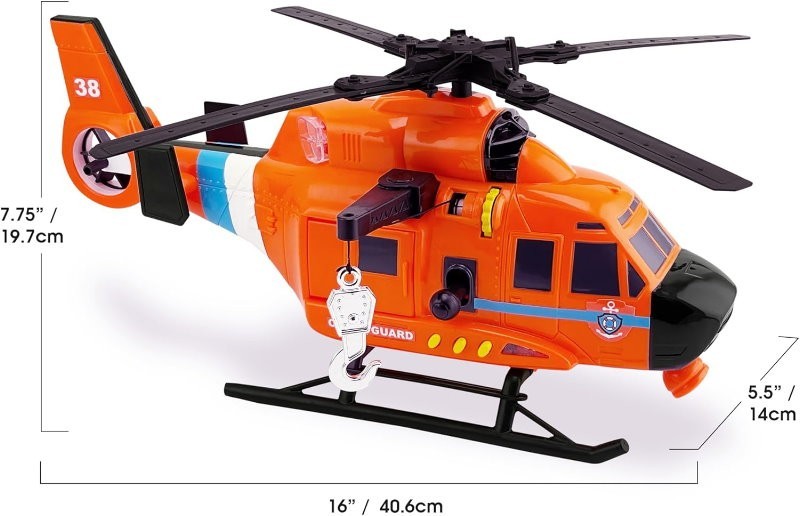 Mighty Fleet Motorised Vehicle Garbage Truck Police Car Fire Engine Helicopter