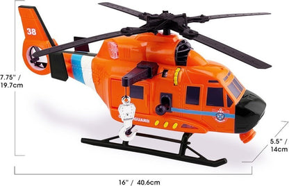 Mighty Fleet Motorised Vehicle Garbage Truck Police Car Fire Engine Helicopter