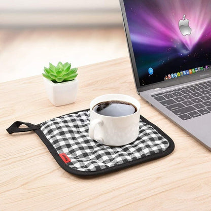 Ankway Silicone Oven Gloves and Pot Holders Set W/ Quilted Liner Heat Resistant