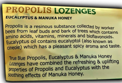 Propolis Lozenges Eucalyptus Manuka Honey Cough Drop 800g Australian Made UMF10+