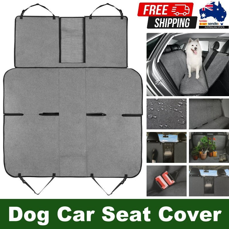 Road Comfort Pet 4-In-1 Dog Car Seat Cover Protector Durable Nonslip Hammock
