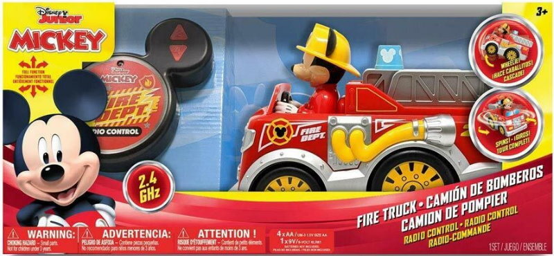 Disney Junior Minnie Mickey Mouse 9" RC 2.4 GHz Radio Control Vehicle