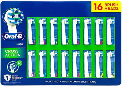 Oral-B CROSS ACTION Replacement Electric Toothbrush Heads Refills Brush Heads