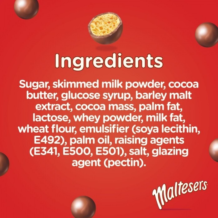 Mars Maltesers Party Bucket 880g Sweets Snack Crunchy Chocolate Bite Size Treats