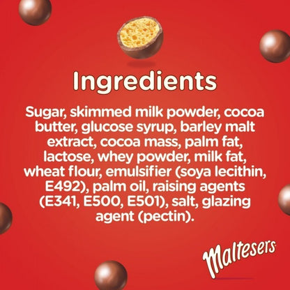 Mars Maltesers Party Bucket 880g Sweets Snack Crunchy Chocolate Bite Size Treats