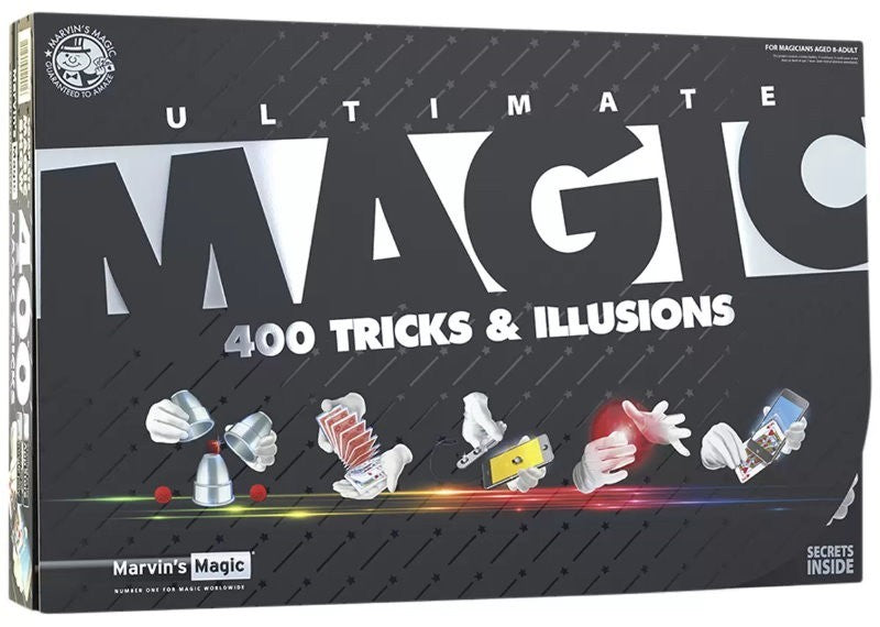 Marvin's Magic Ultimate Magic Box with 400 Tricks And Illusions Kit - Express