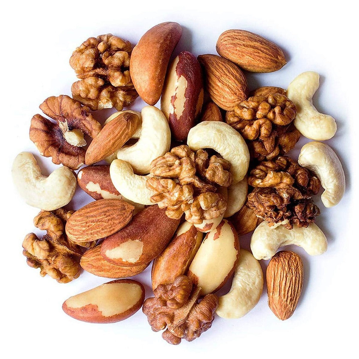 Mixed Dried Raw Australian Unsalted Nuts All Natural Gluten Free Vegan 1.2kg
