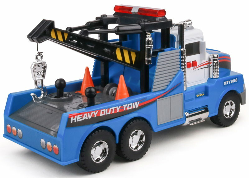 Mighty Fleet Motorised Vehicle Garbage Truck Police Car Fire Engine Helicopter