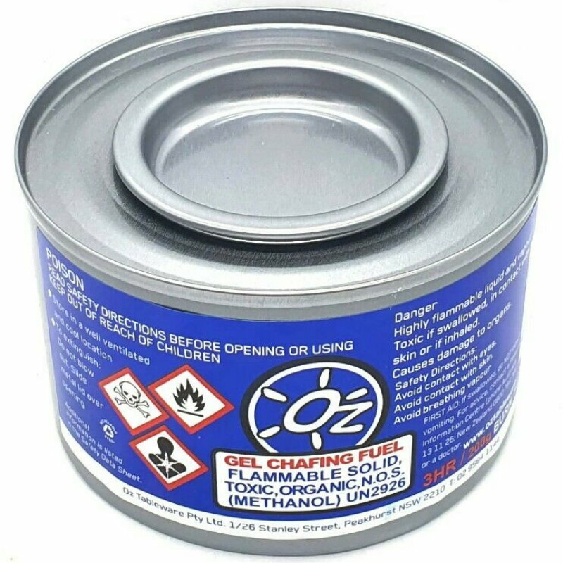 Resto Methanol Gel Food Heating Chafing Dish Fuel Warmer 3 Hour Burn -Express Po