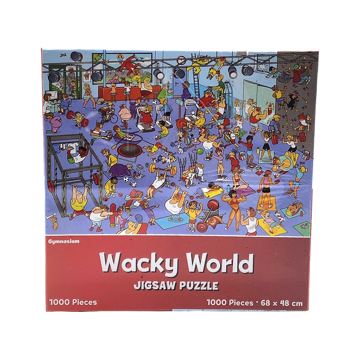 1000 Piece Jigsaw Puzzle 68cm x 48cm Wacky World Different Design Village Farm
