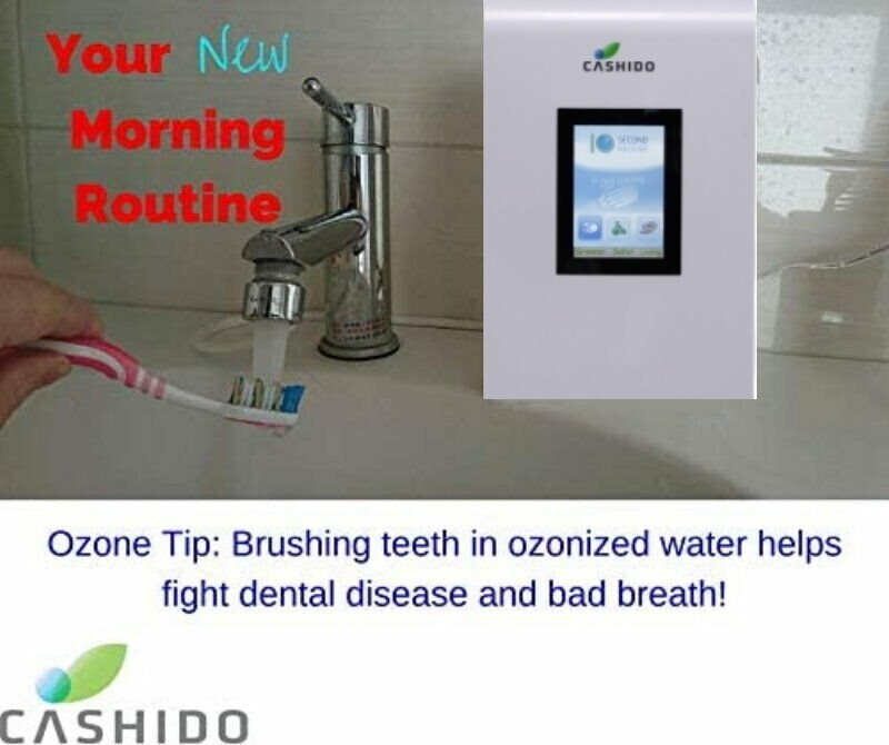 Cashido 10 Sec Machine Ozone Sanitiser Antibacterial System Water Purifier