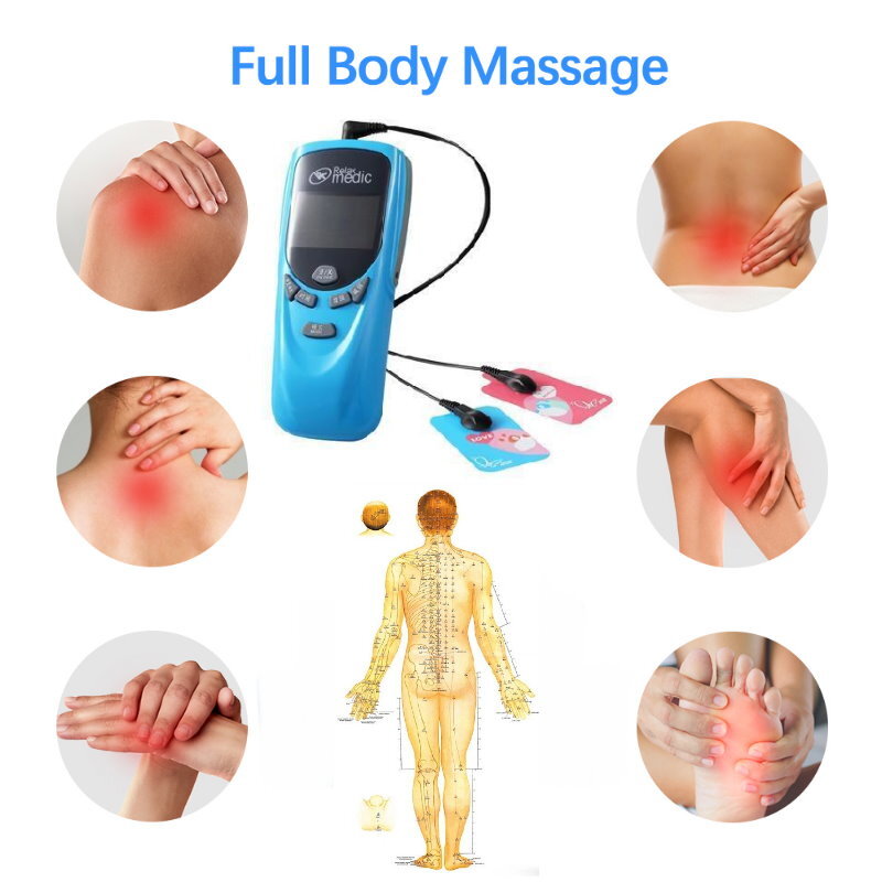 ROCAGO RM-811 TENS/EMS Digital Meridian Massager 2 Acupuncture Electronic Pulse