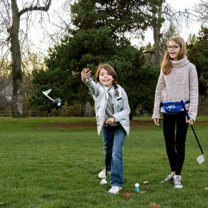Hog Wild Birdie Outdoor Golf Play Set - Outdoor Game for Family Fun