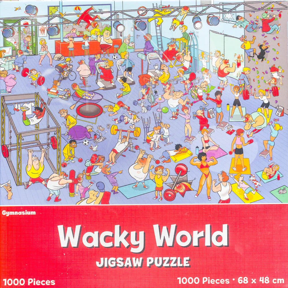1000 Piece Jigsaw Puzzle 68cm x 48cm Wacky World Different Design Village Farm