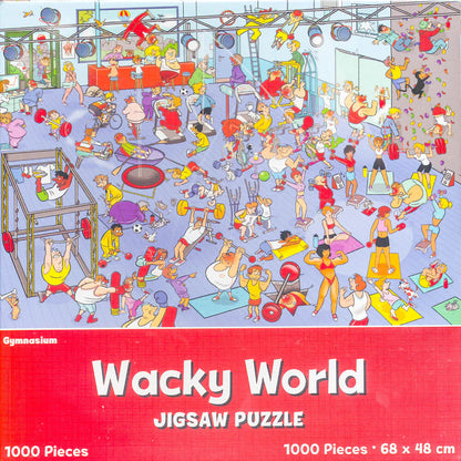 1000 Piece Jigsaw Puzzle 68cm x 48cm Wacky World Different Design Village Farm