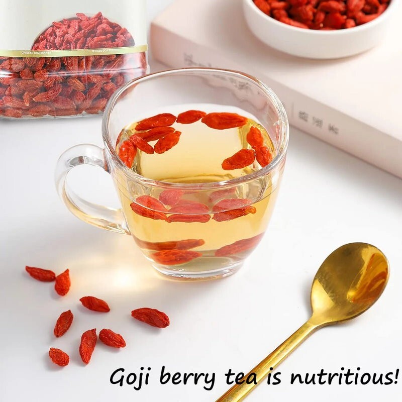 Nature's Lane Organic Dried Goji Berries 1kg - No Artificial Colours or Flavours