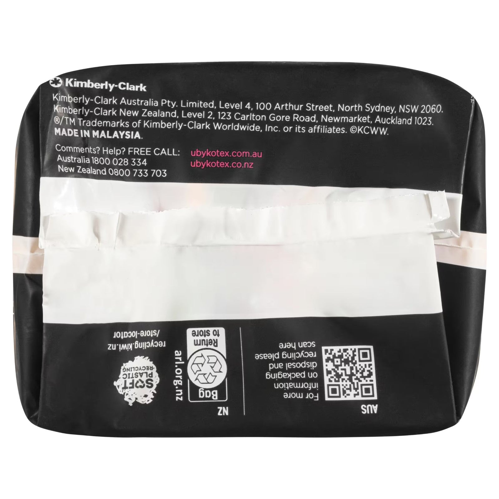 96 x U By Kotex Ultrathins Super Pads with Wings Dry Disposable Period Pads Box