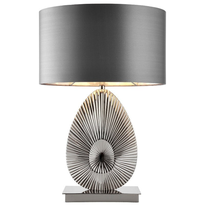Simeto Table Light 60W SW Polished Nickel Die Cast Aluminium Alloy - 60cm Height