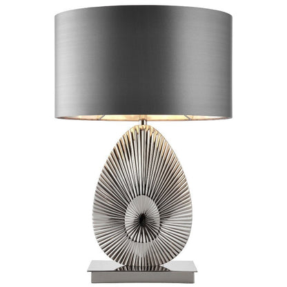 Simeto Table Light 60W SW Polished Nickel Die Cast Aluminium Alloy - 60cm Height