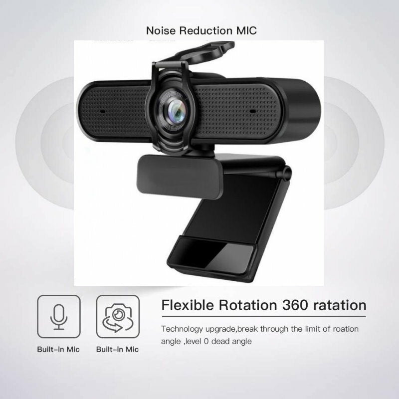 Pro Stream Webcam Internet WEB Camera 1440P or 1080P or 720P , Plug and Play