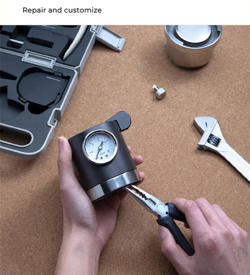 HOTO Hand Tool Set Household Home Repair Screwdriver Wrench Hammer Tape Pliers