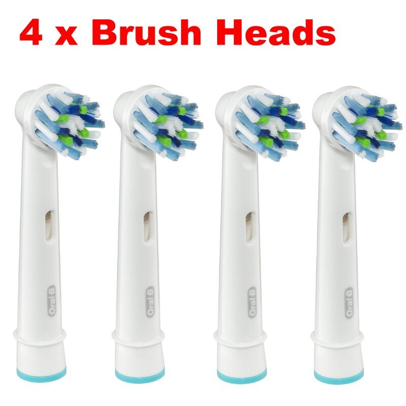 Oral-B CROSS ACTION Replacement Electric Toothbrush Heads Refills Brush Heads