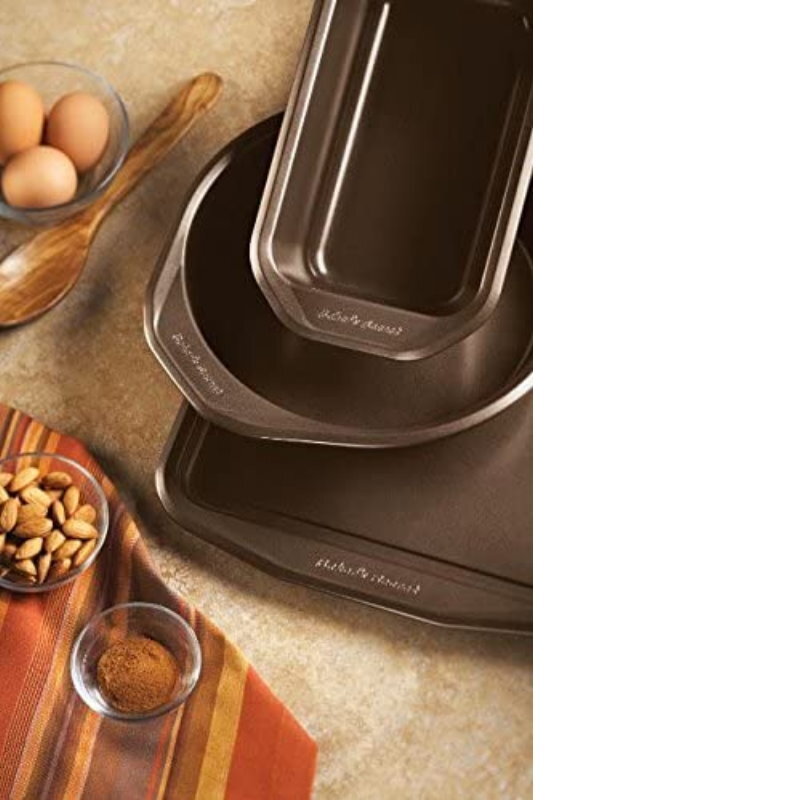 Baker's Secret Signature Premium Non-Stick Carbon Steel 8-Piece Bakeware Set