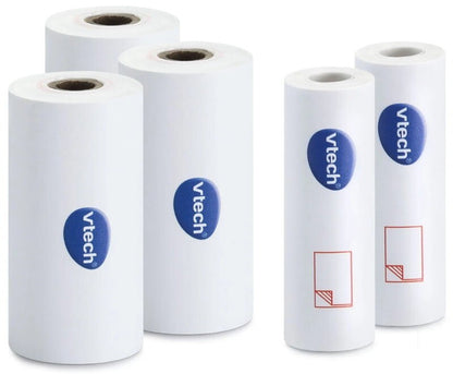 VTech 5 Rolls Kidizoom PrintCam Paper Refill Pack - Regular & Sticker Paper