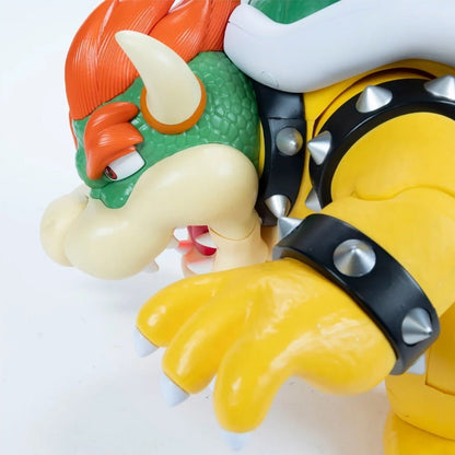 Nintendo 12” (30cm) Big Bad Bowser Super Mario Action Figure with Lights, Sounds