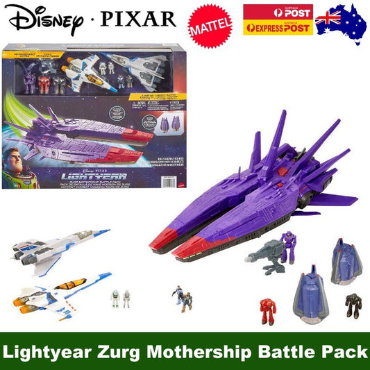 Disney Pixar Lightyear Hyperspeed Series Zurg Mothership Special Battle Pack Set