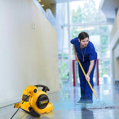 DeWalt 600 CFM 3-Speed 240V Air Mover and Dryer Corded Portable Floor Dryer