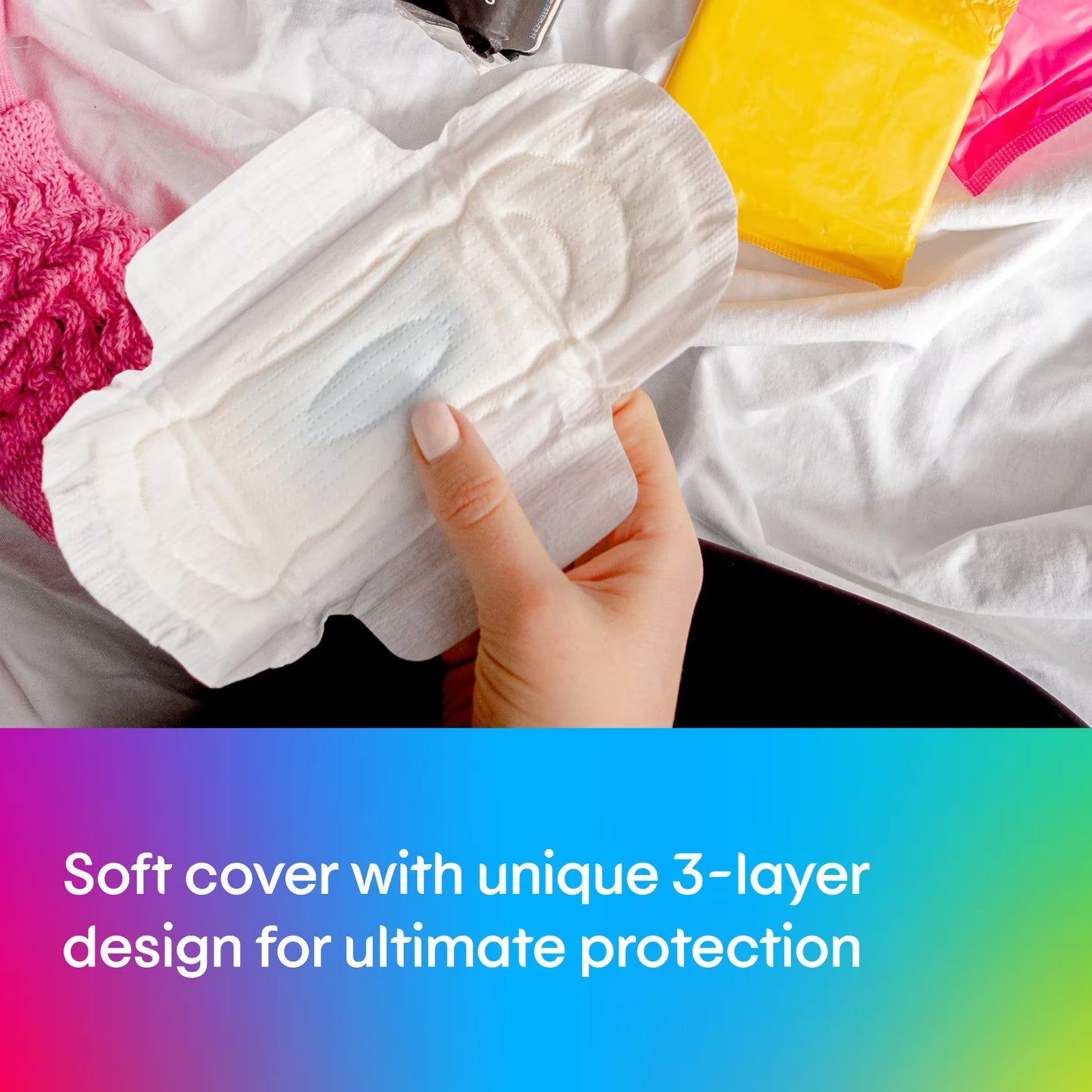 112 x U By Kotex Ultrathins Regular Pads with Wings Dry Disposable Period Pads