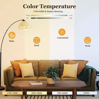 V-TAC Bluetooth Smart RGB LED Light Bulb A60 E27 or B22 - App or Voice Control